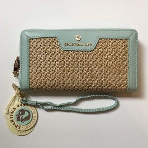 Brand New Spartina 449 Bamboo Wallet